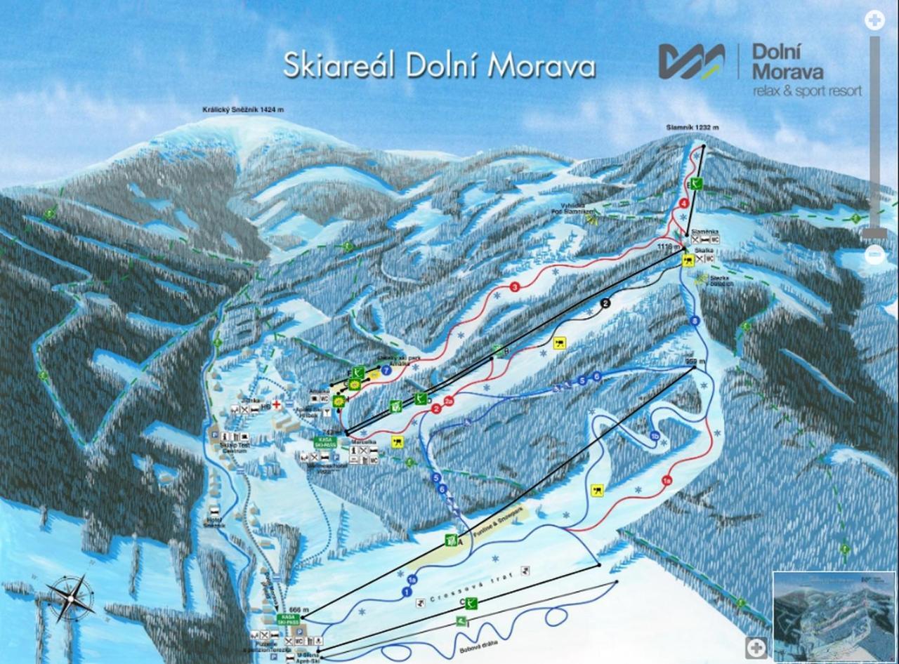 Dolní Morava Modry Apartman מראה חיצוני תמונה
